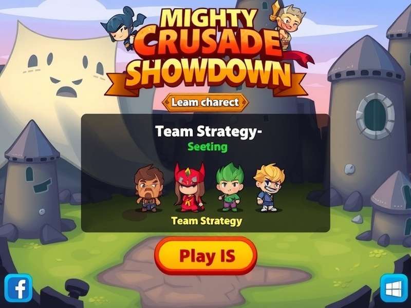 Mighty Crusade Showdown team strategy illustration