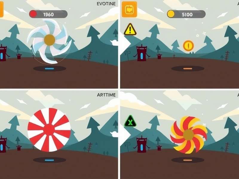 Magnificent Spin Head gameplay screenshot showing spin mechanics