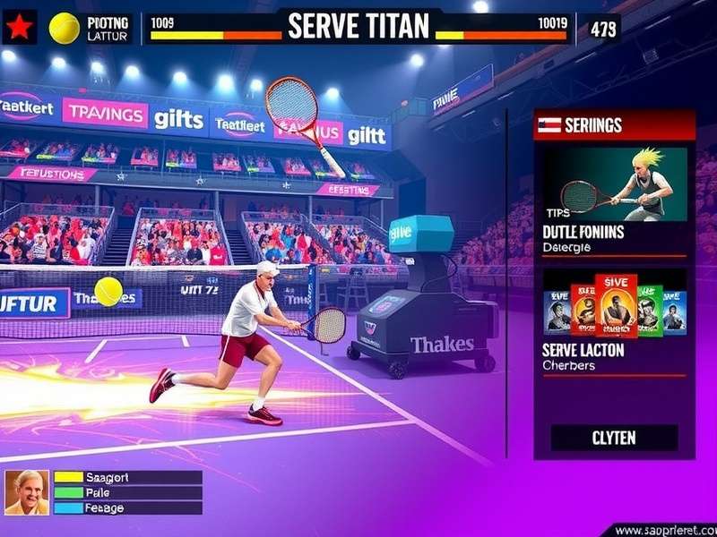 Supreme Serve Titan esports tournament with live audience