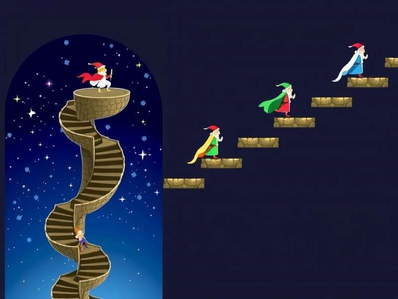 Different wizard characters available in Spiral Jump Wizard