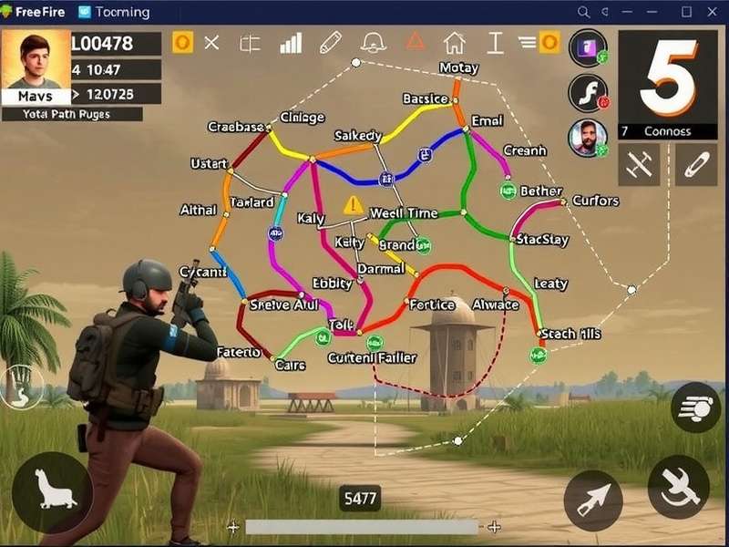 Free Fire Bharat Soldier gameplay screenshot