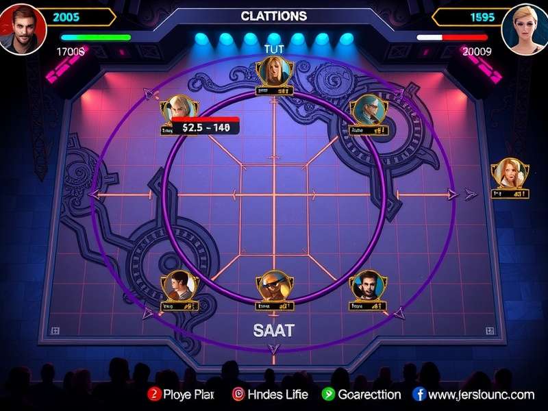 Fabled Duel Showdown strategy map showing optimal positioning
