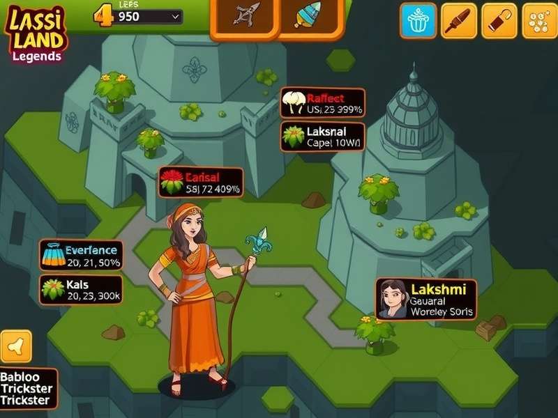 Babloo the Trickster character from Lassi Land Legends