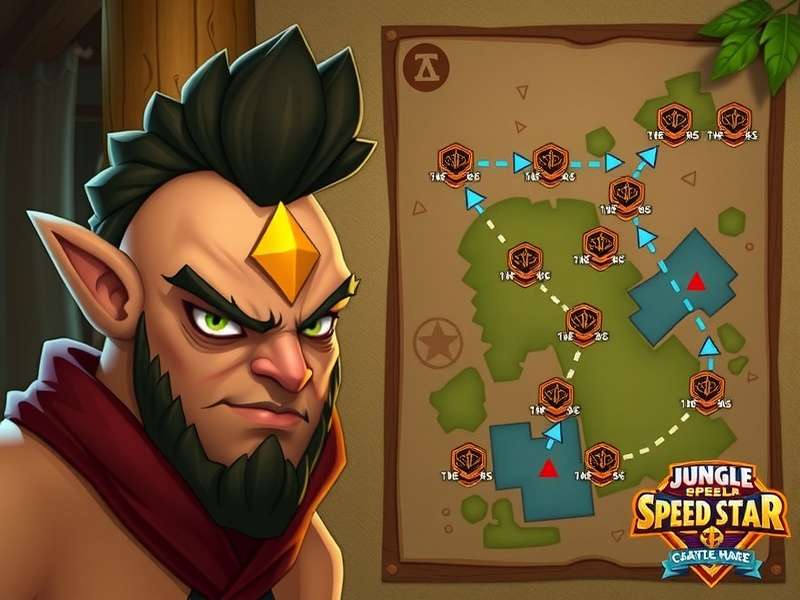 Concept art for upcoming Jungle Speed Star content