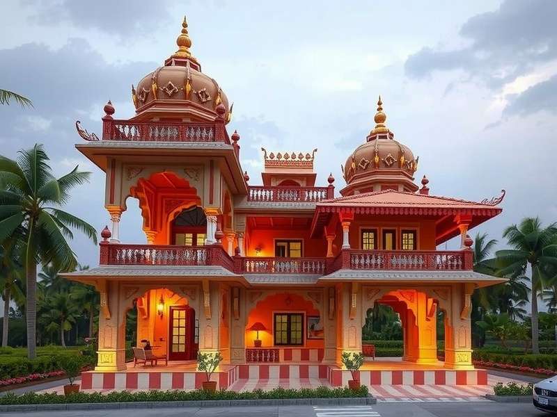 Lively Launch level design showing Indian architectural influences