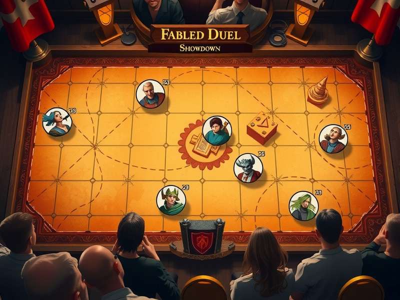 Fabled Duel Showdown esports tournament with live audience