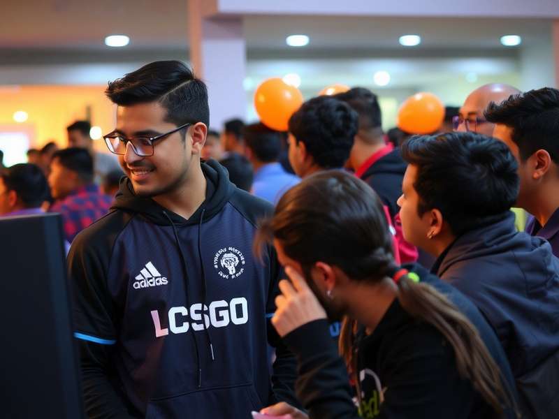 Nagpur CSGO Vanquishers interacting with fans at community event
