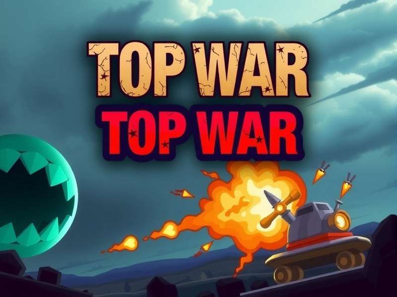 Top War game strategic battlefield map showing troops and bases