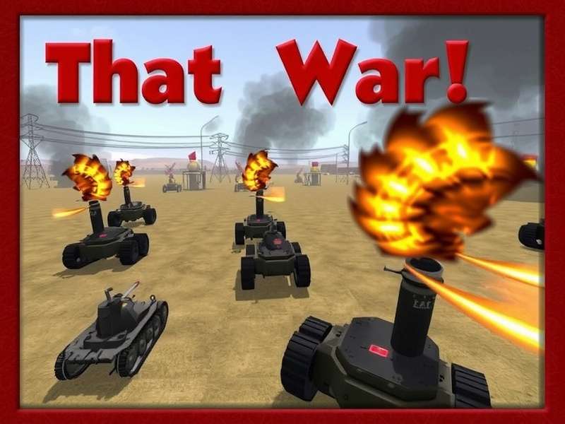 Top War Gameplay on PC showing army battle