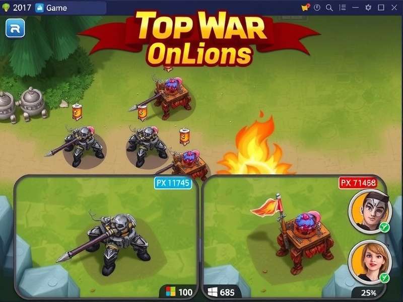 Top War players discussing strategy in an alliance chat