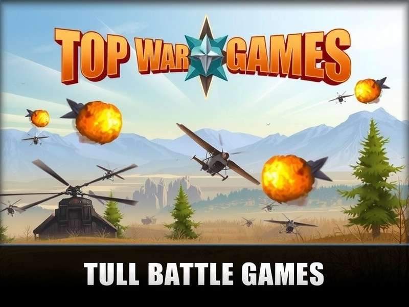 Top War Battle Game screenshot showing a hero leading troops into battle