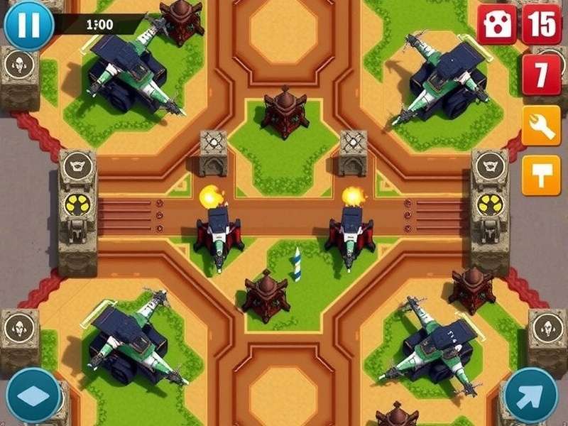 Top War Gameplay Strategy Session on Mobile Device