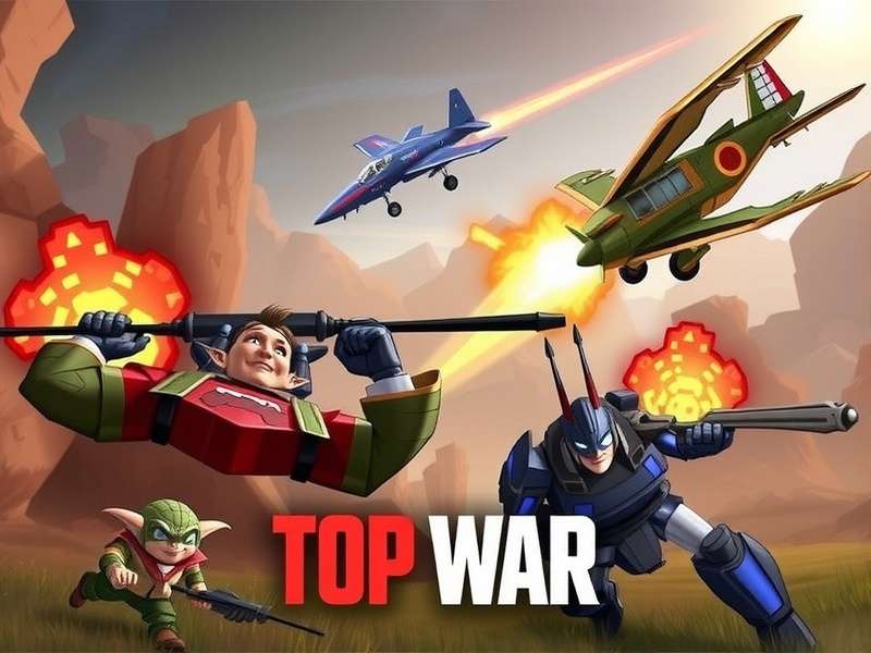 Top War logo and key art