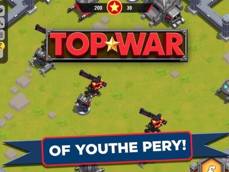 Top War PC Mod banner showing the game title and Indian flag theme – ultimate modding guide for Indian players