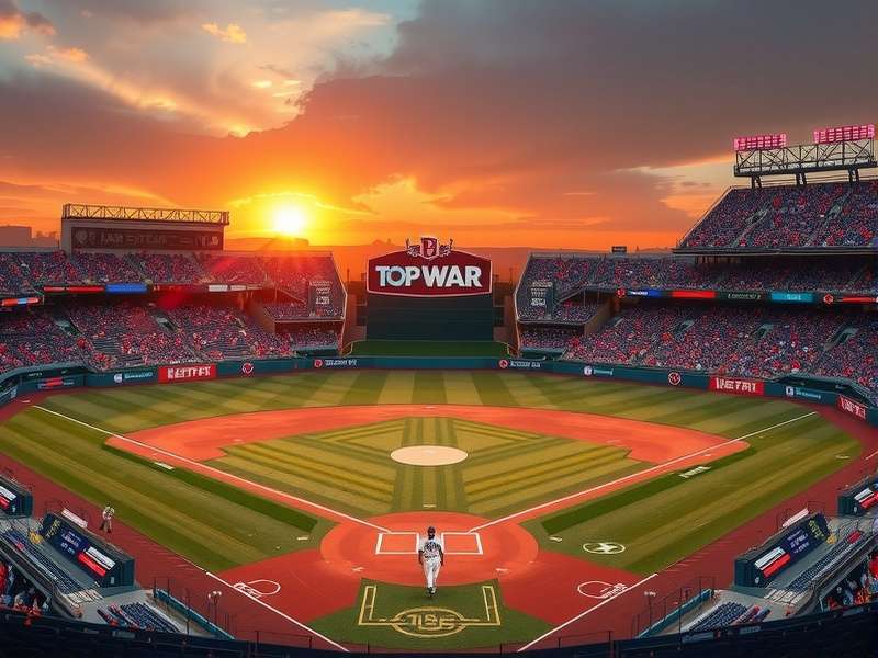 Top War Mlb 2021 gameplay strategy battle scene